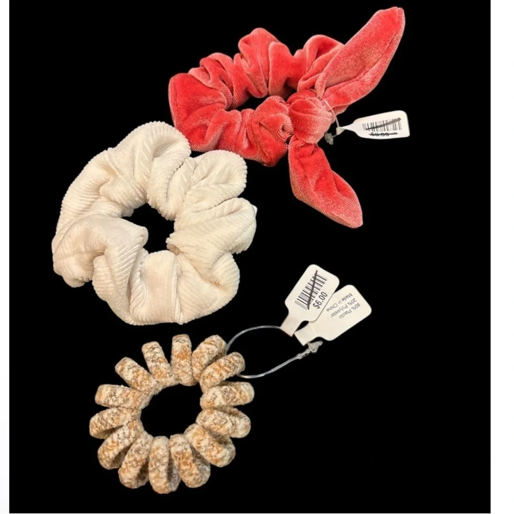 Free People Scrunchie Bundle NWT